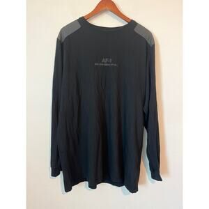 NIKE Black AF-1 Long Sleeve T-Shirt